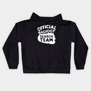 Official Bigfoot Search Team Kids Hoodie